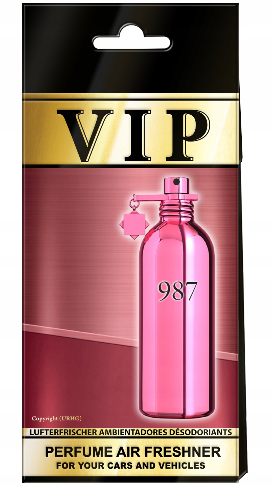 

Caribi Vip 987 Zapach do auta Roses Musk