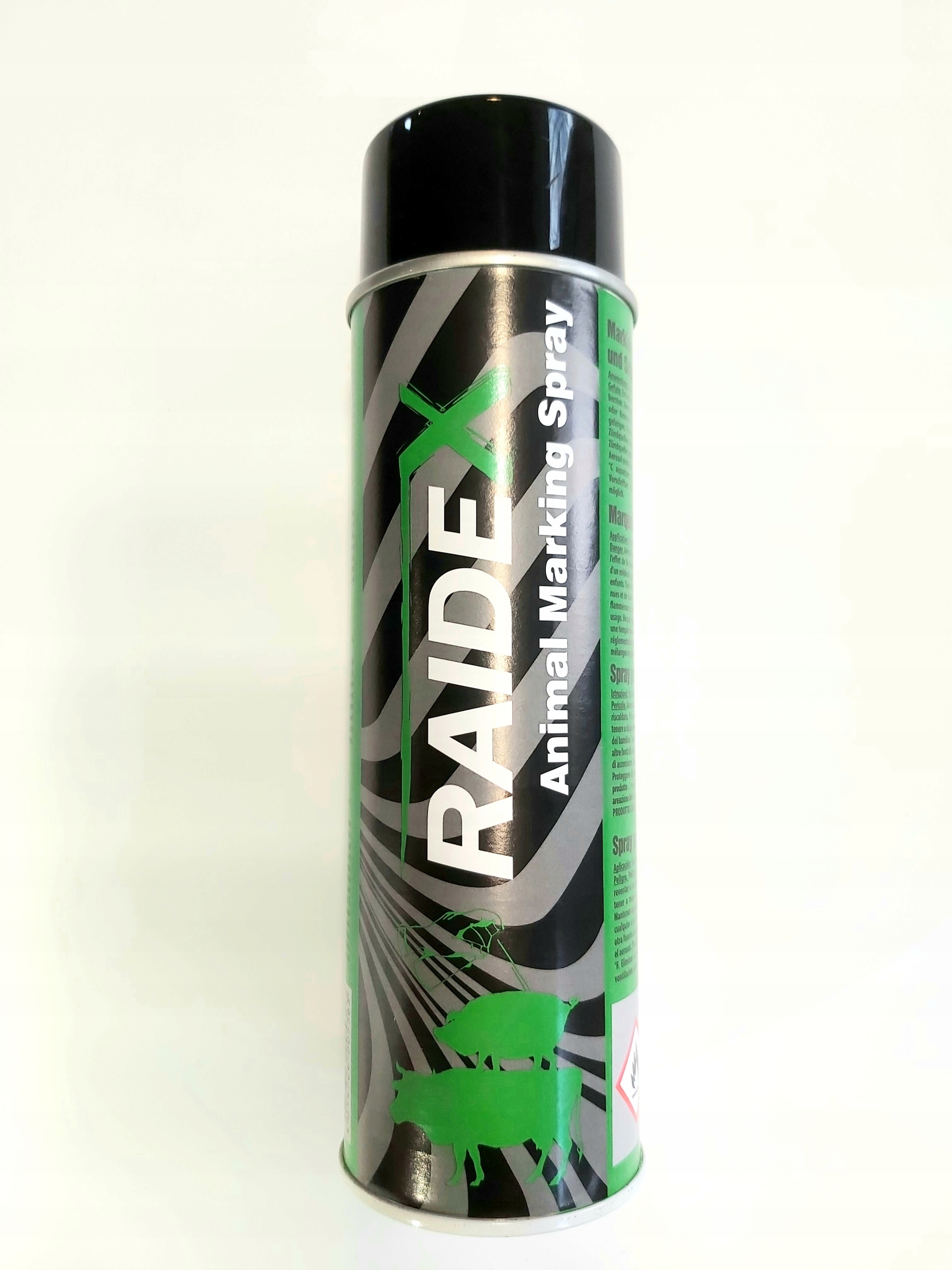 

Spray Raidex do znakowania zwierząt 500 ml Green