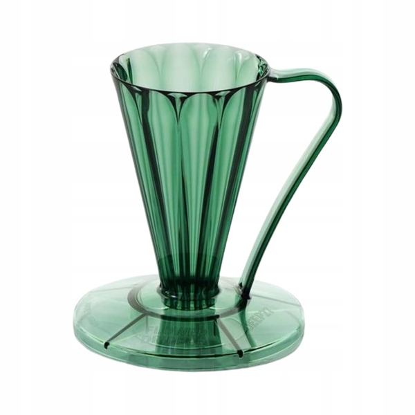 Levně Překapávací dripper Cafec Deep 27 Clear Green 1 Cup Bpa Free