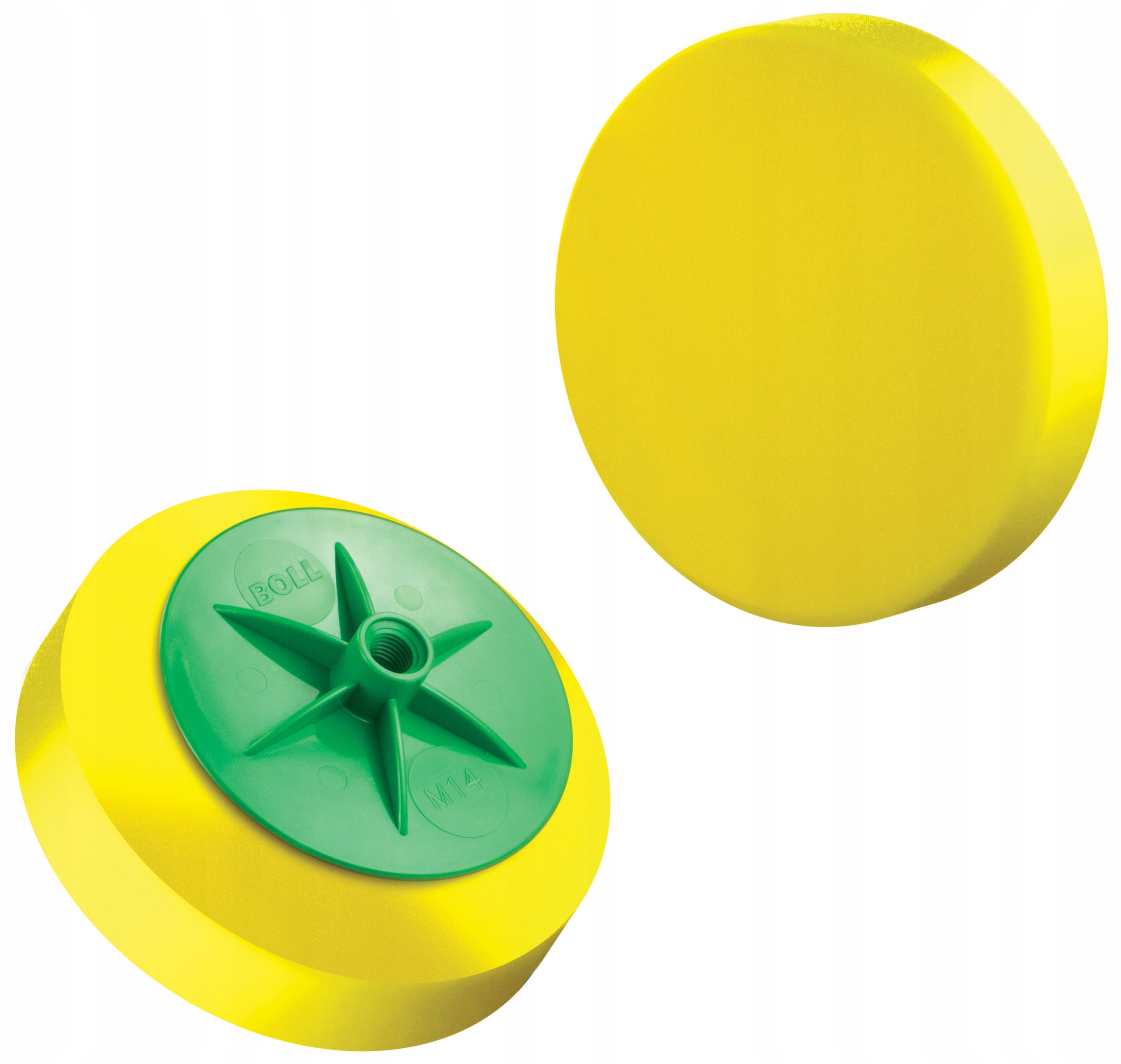 Губка для полірування BOLL для різьблення M14-жовта