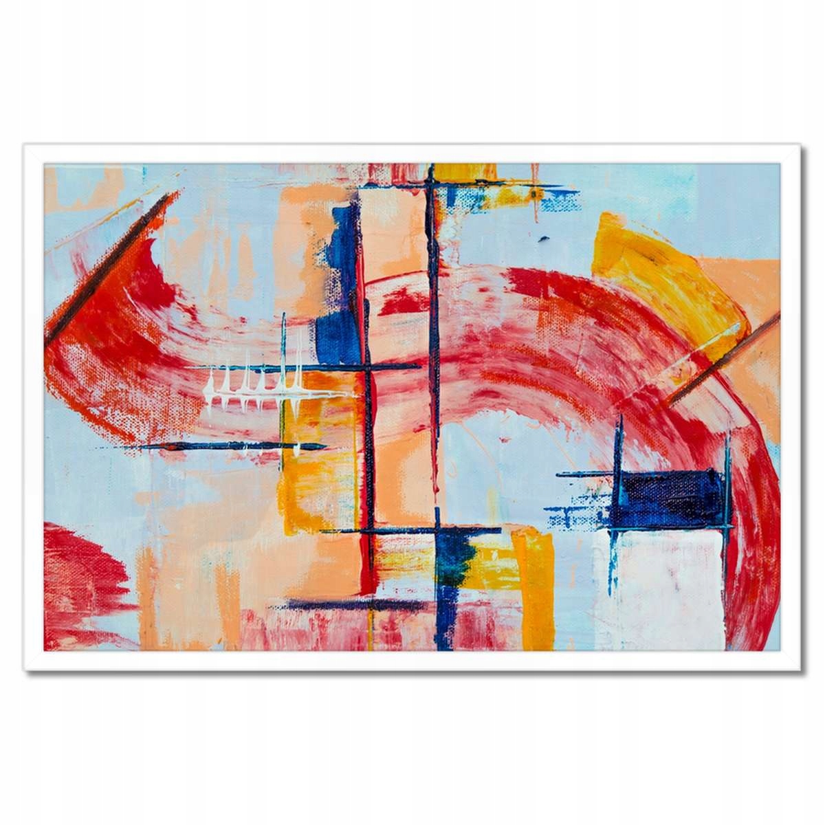 Plakáty v rámu 60x40 Abstrakce Fénix