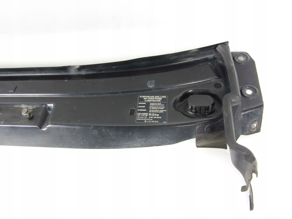 support panel for radiators console Mercedes ML W164 GL X164