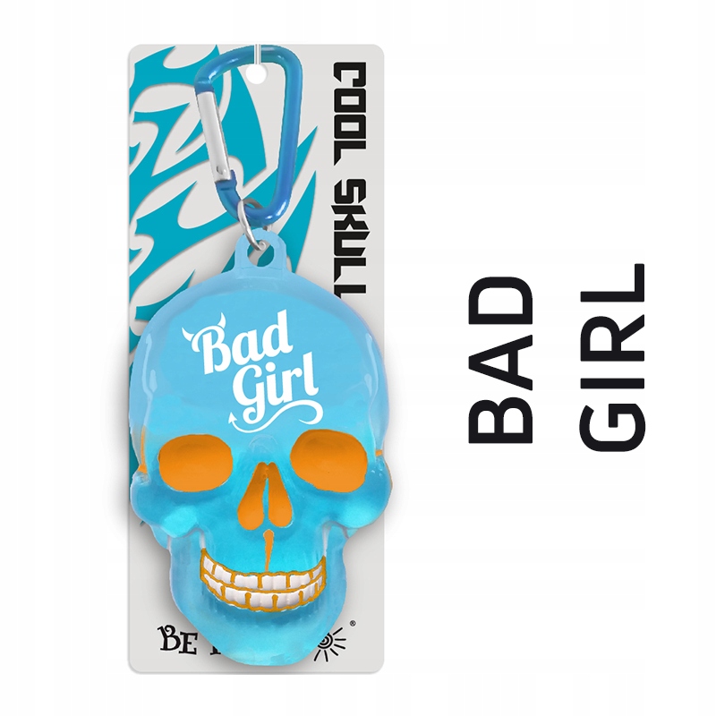 

Upominek z napisem Bad girl, niebieski