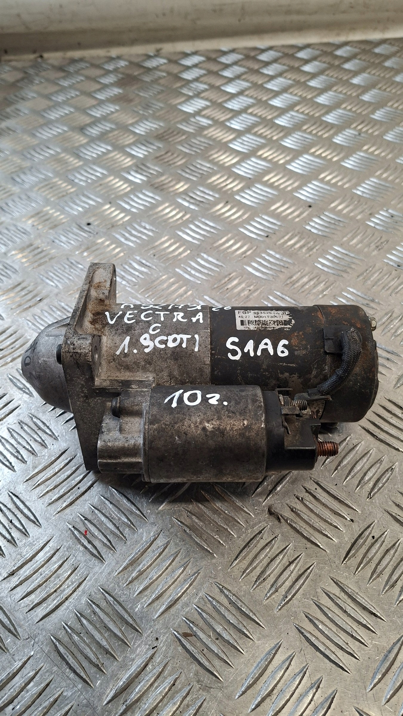 starter 10z. OPEL VECTRA C 1.9CDTI