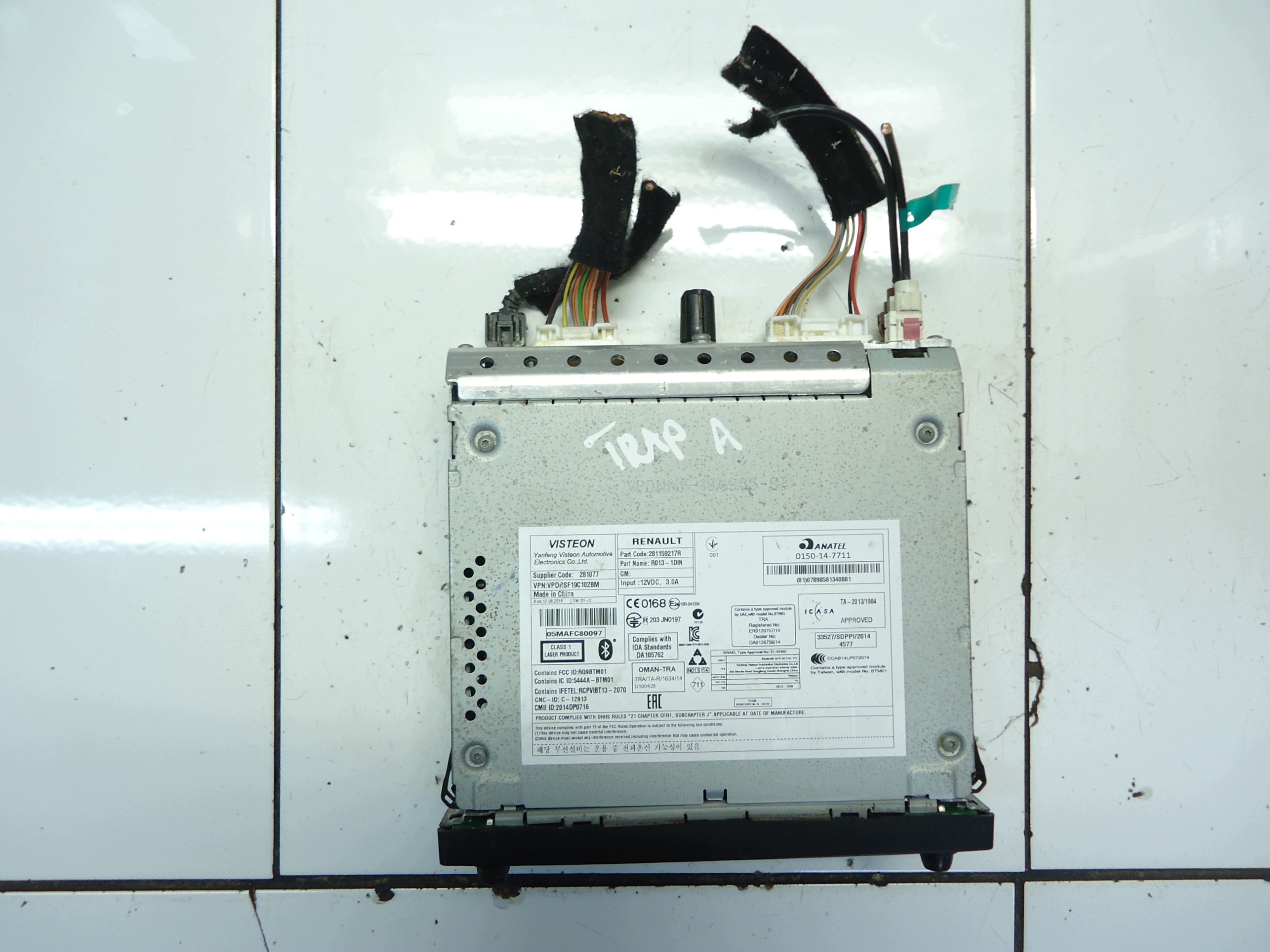 RENAULT MASTER III MOVANO RADIO original 281159217R
