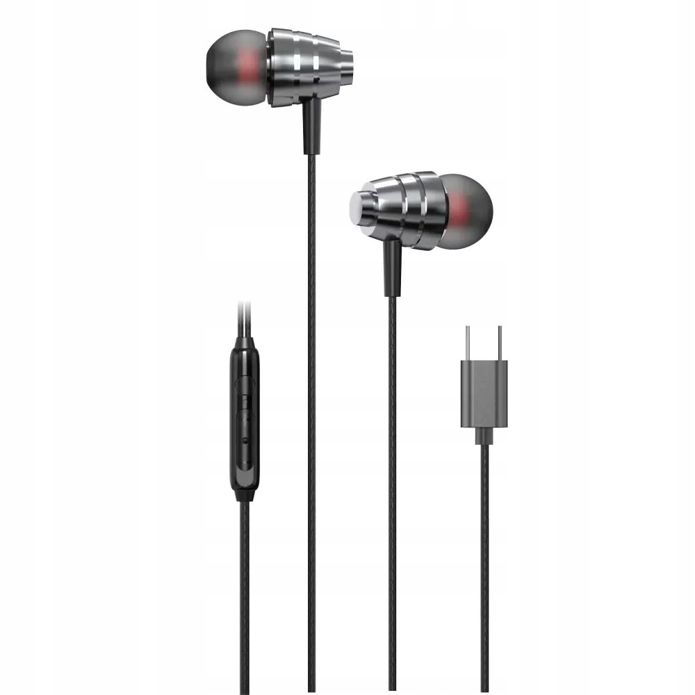 zestaw słuchawkowy / słuchawki z mikrofonem Typ C PA-M08C