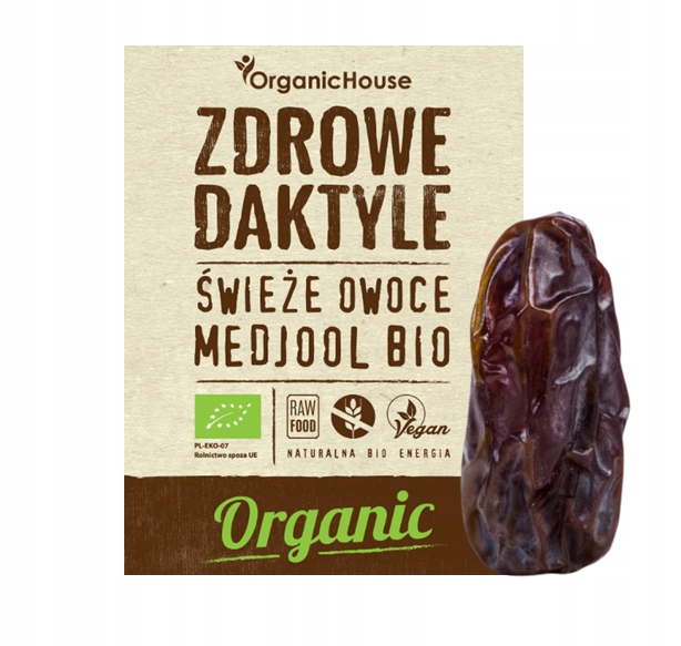 Datle medjool bezlepkové bio 500 g Zdravé Datle