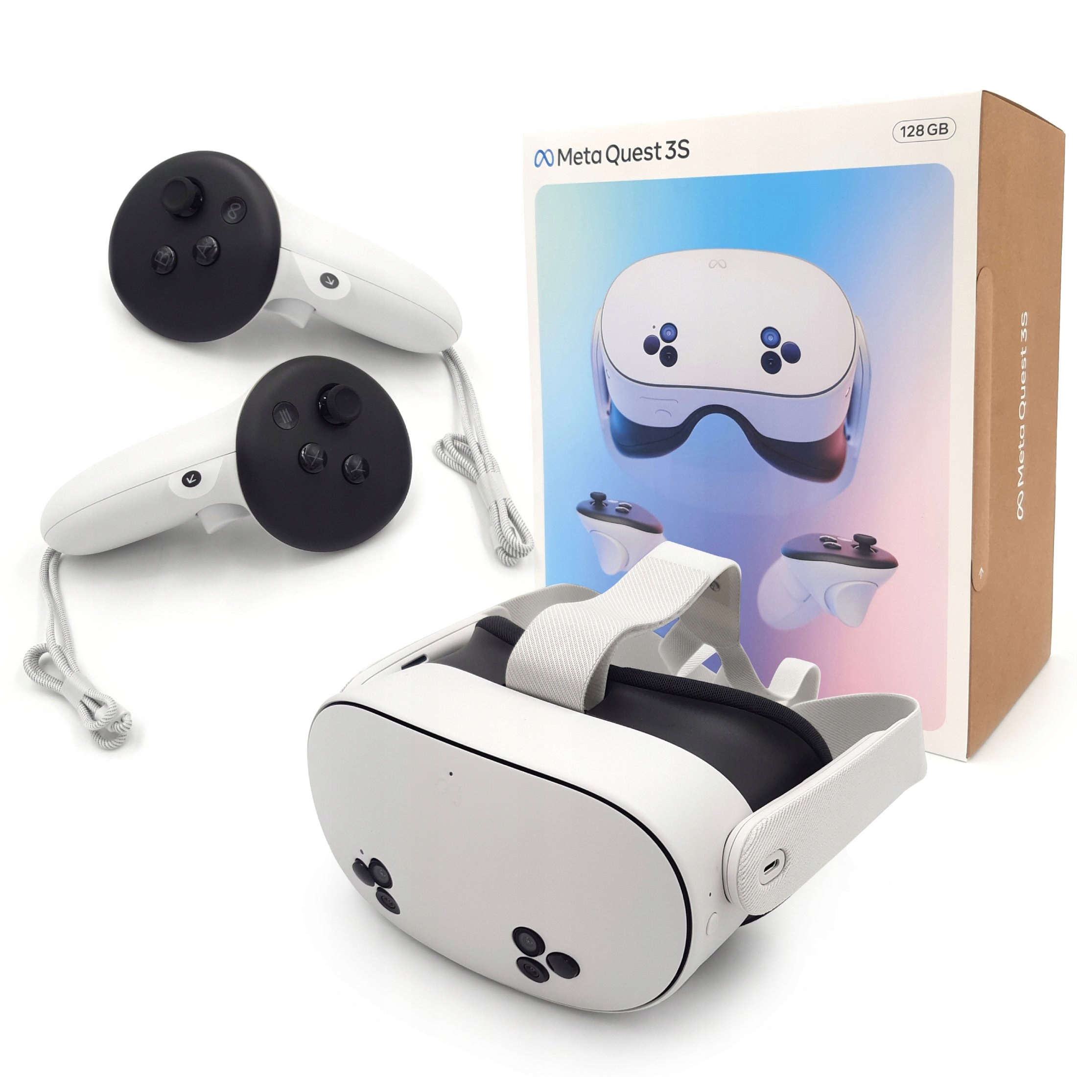 Brýle Brýle Vr Oculus Meta Quest 3S 128GB 2 Kontrolery Pady