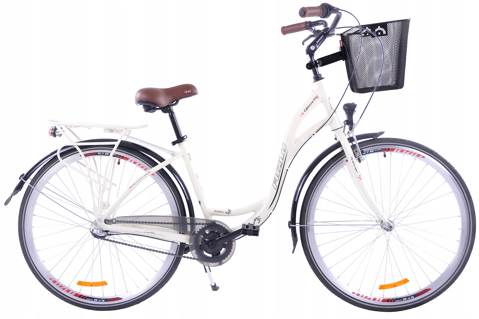 Rower Miejski 28 Damski Fuzlu California 3S Alum.