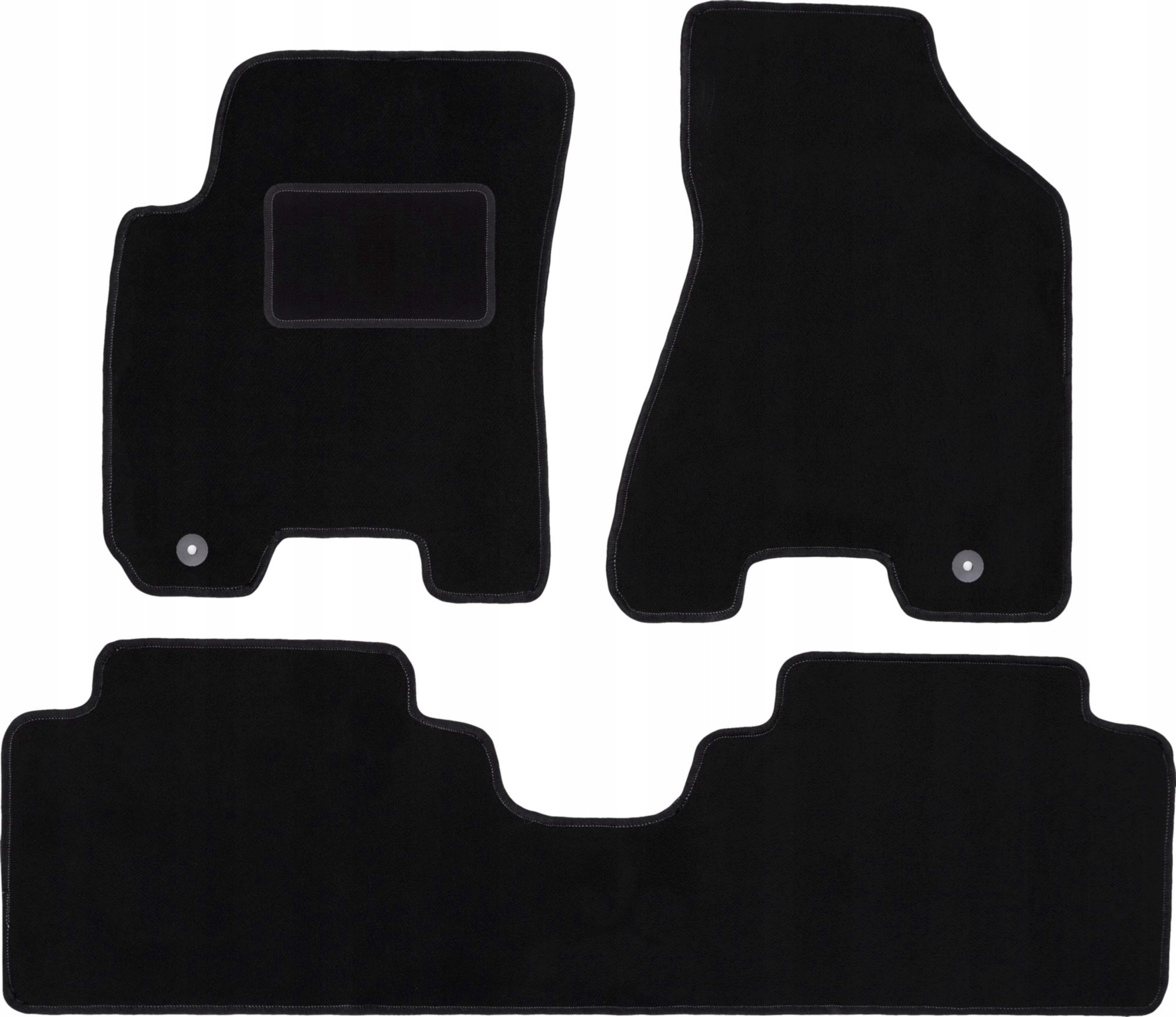 Autokoberce velurové pro Hyundai Tucson I Suv (2004-2010)