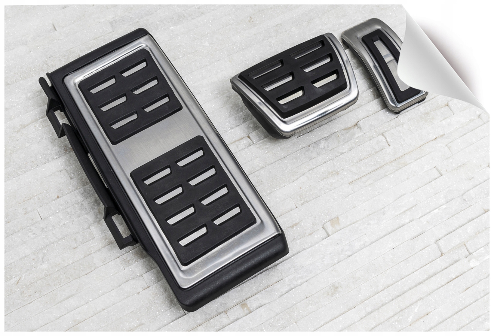 NAKŁADKI NA PEDAŁY NAKŁADANE SEAT LEON MK3 III 2012-2020 AUTOMAT EAN (GTIN) 5905226048353