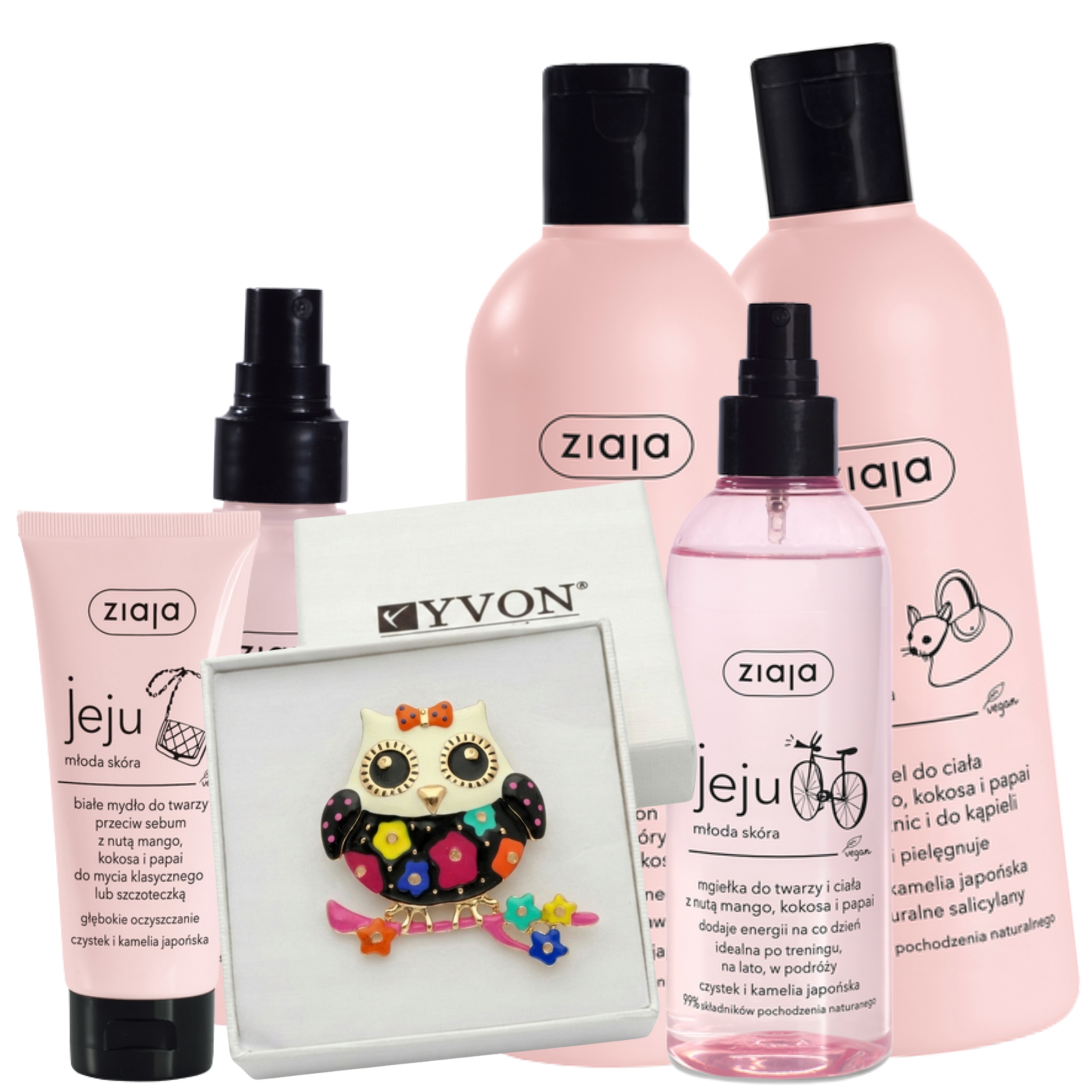 Ziaja Jeju zestaw kosmetykow dla mlodej dziewczyny nastolatki