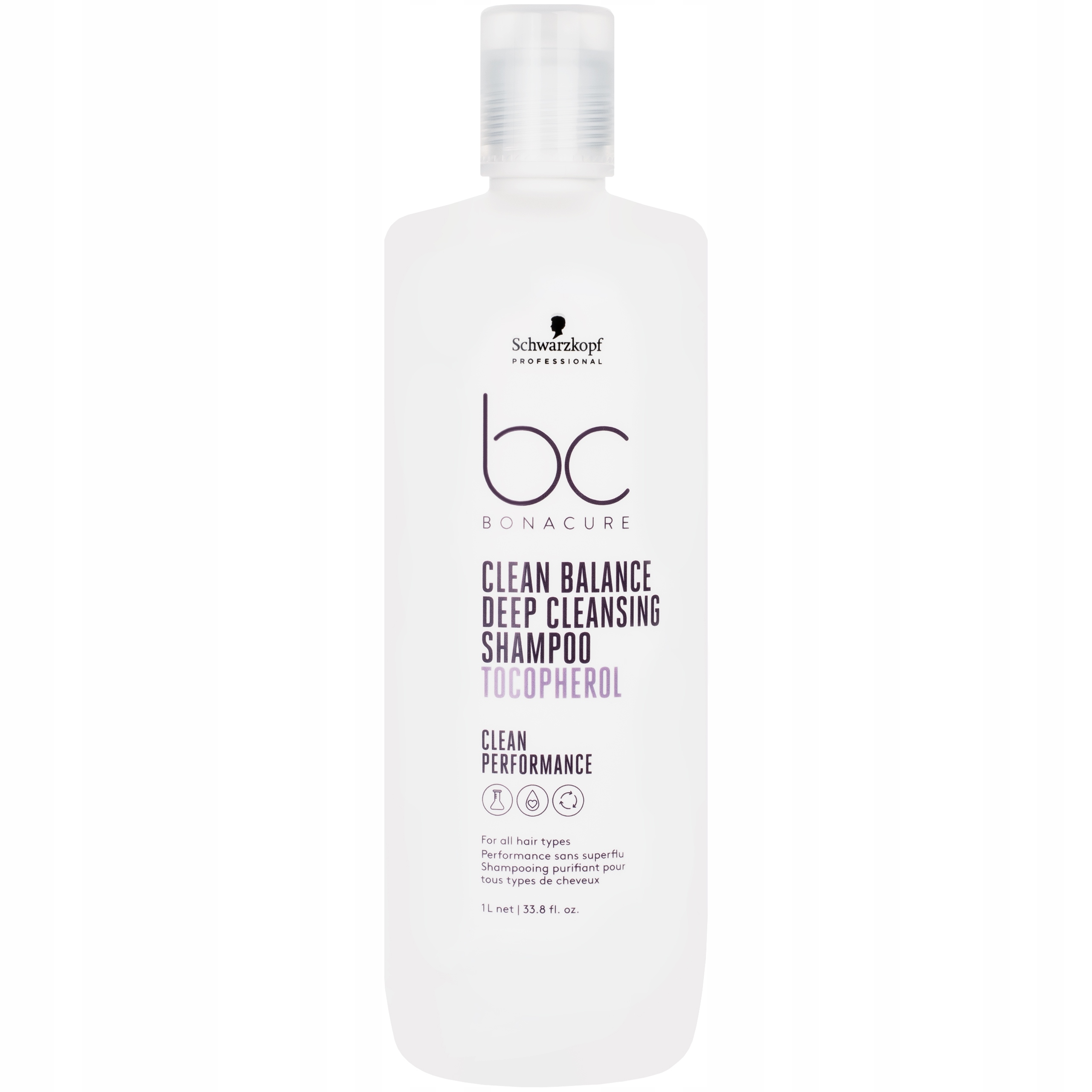 Schwarzkopf Bc Deep Cleansing Šampon pro hloubkové čištění vlasů 1000 ml