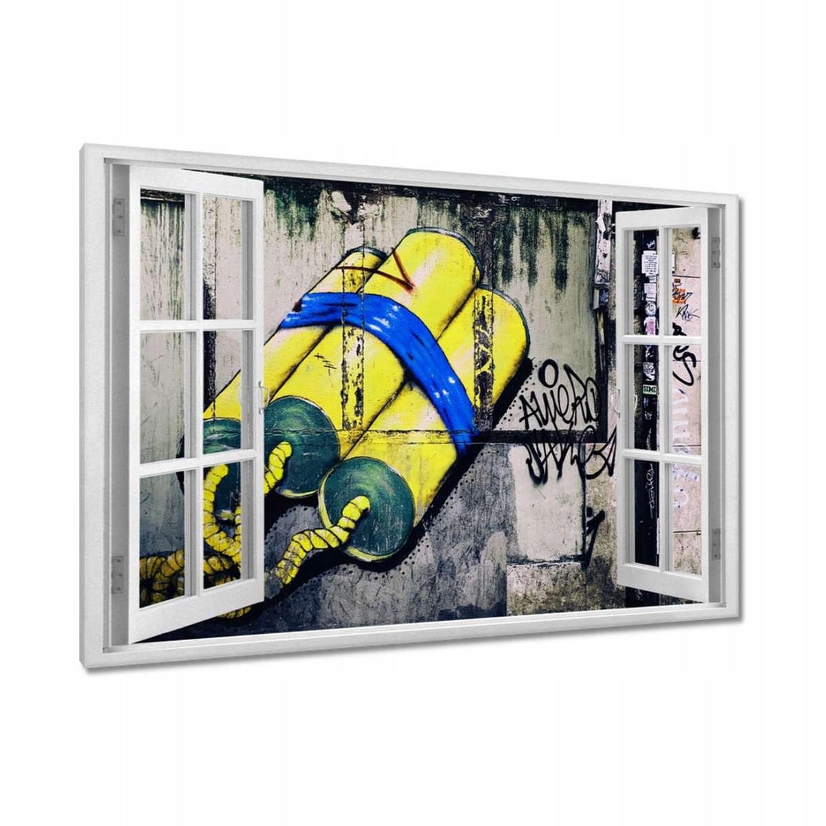 Obrazy 120x80 Graffiti Pouliční umění