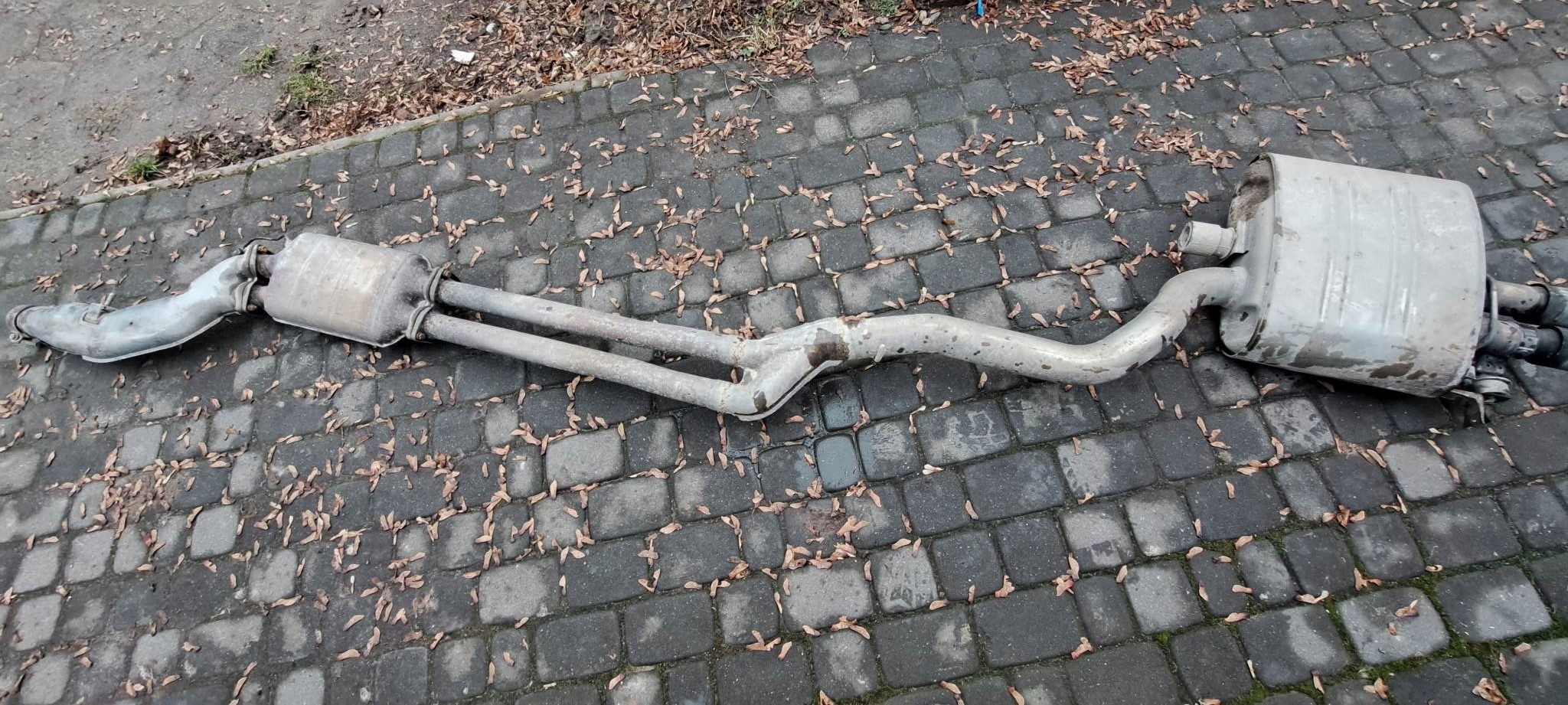 Выхлоп dpf BMW E60 E61 535d 7795821