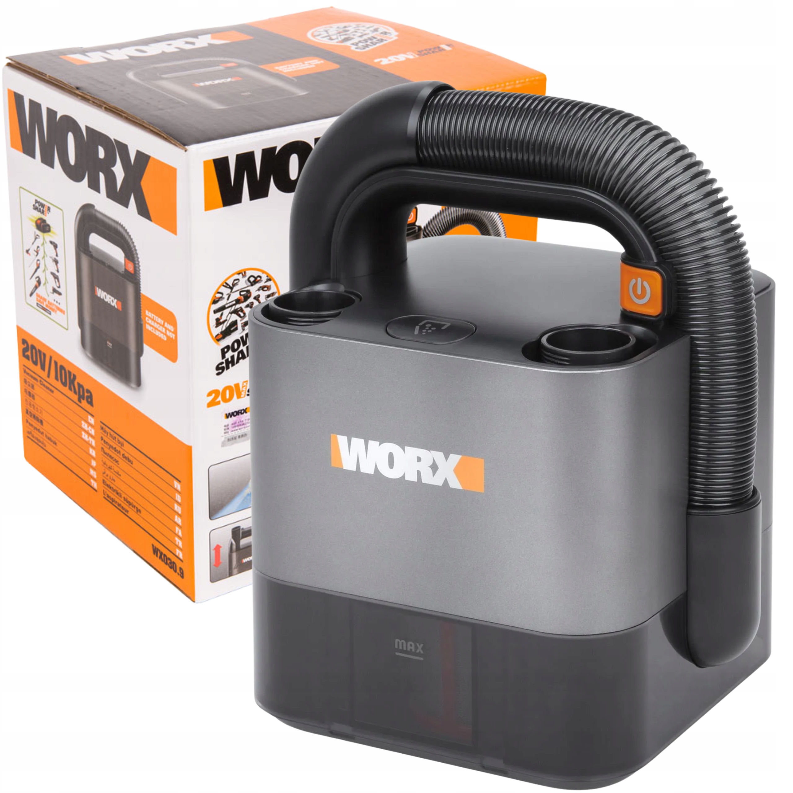 Vysavač Do Auta Worx WX030.9