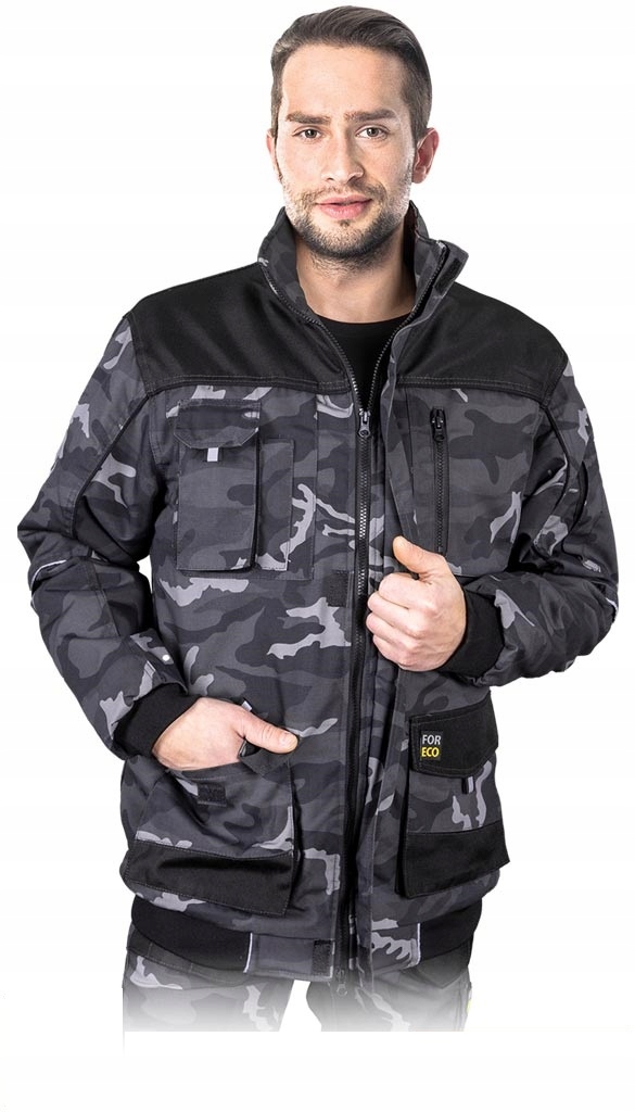 Pánská zateplená zimní ochranná pracovní bunda For-win-j Mob vel velikost L