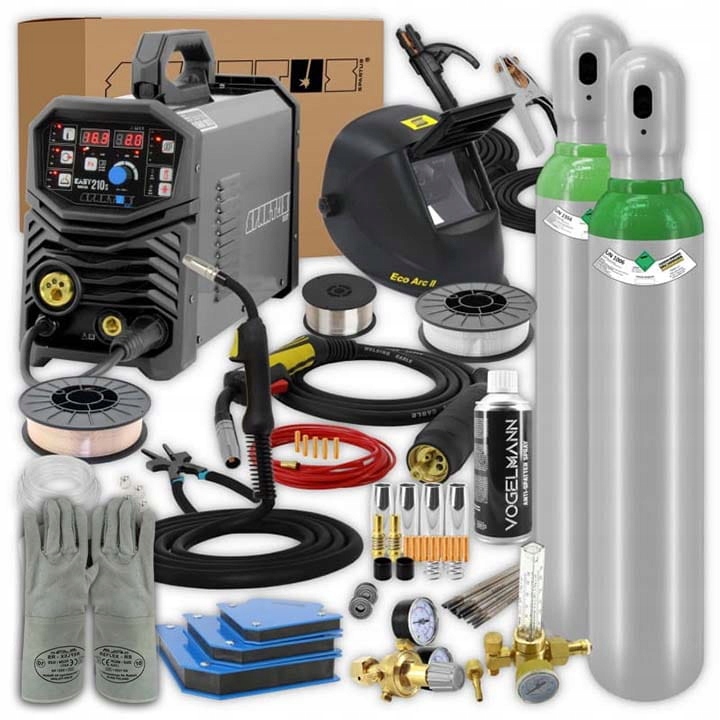 Set Svařovací stroj Spartus Easy 210S Mig Mag Migomat