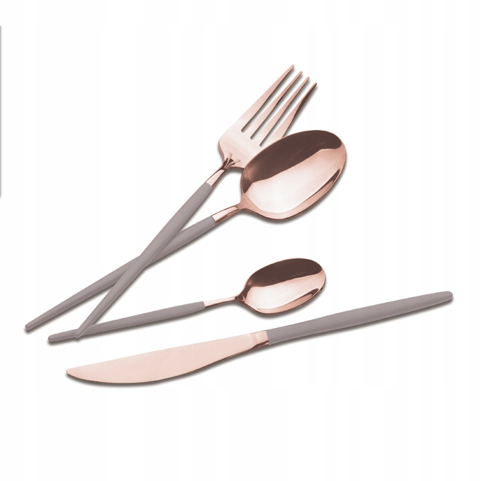 Sada príborov 24ks BerlingerHaus Taupe/Rose Gold BH-3071