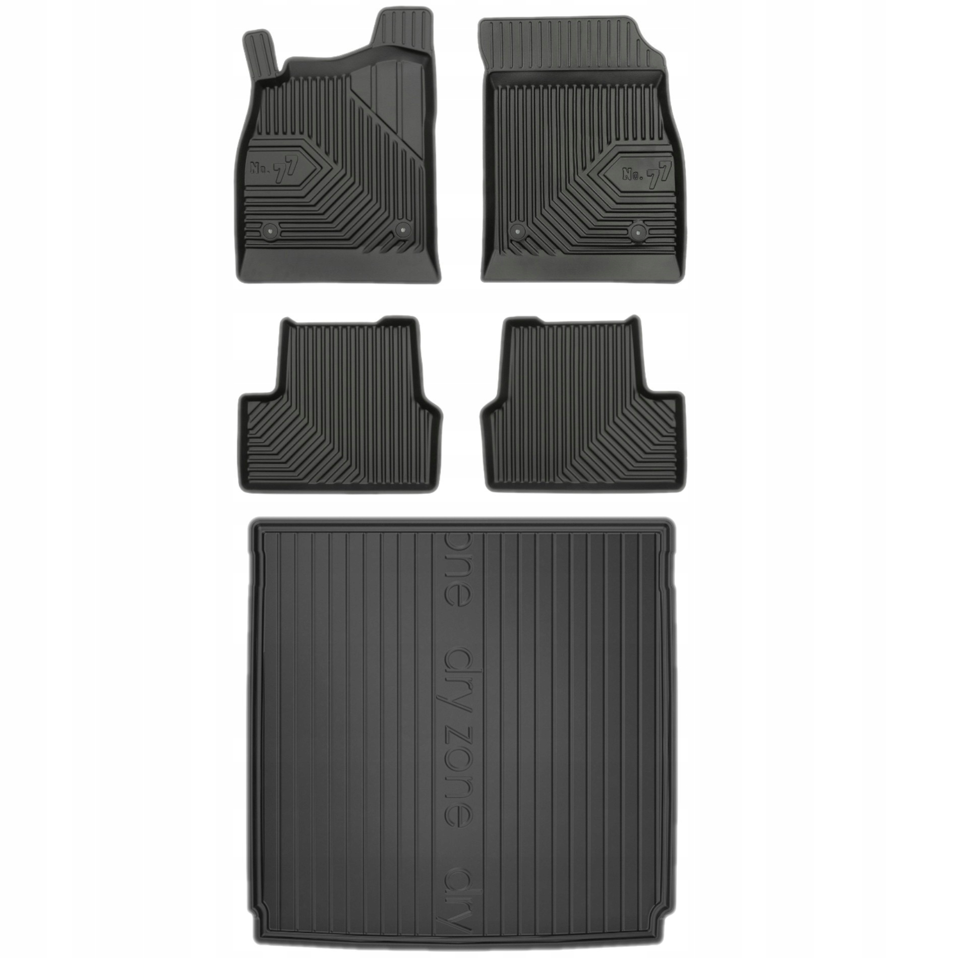 Gumové rohože rohož Opel Astra J 09- bez reg pdl