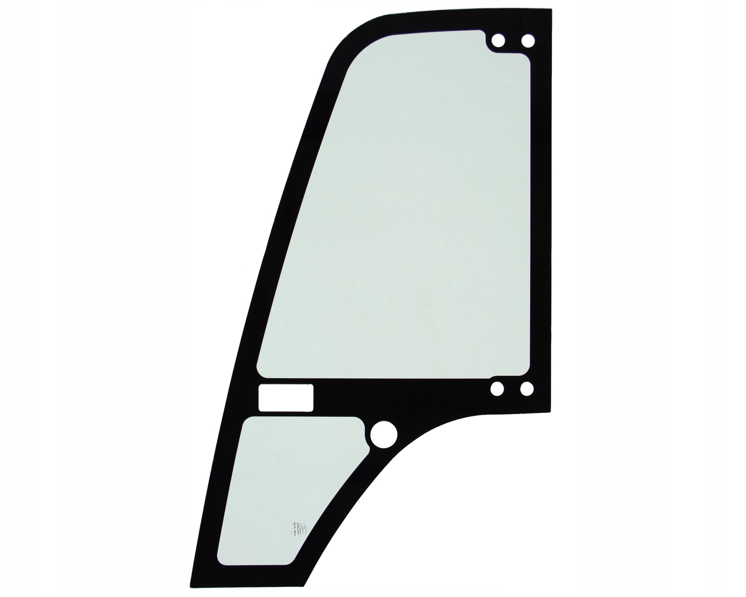 sklo teleskopický nakladač Manitou dveře levé