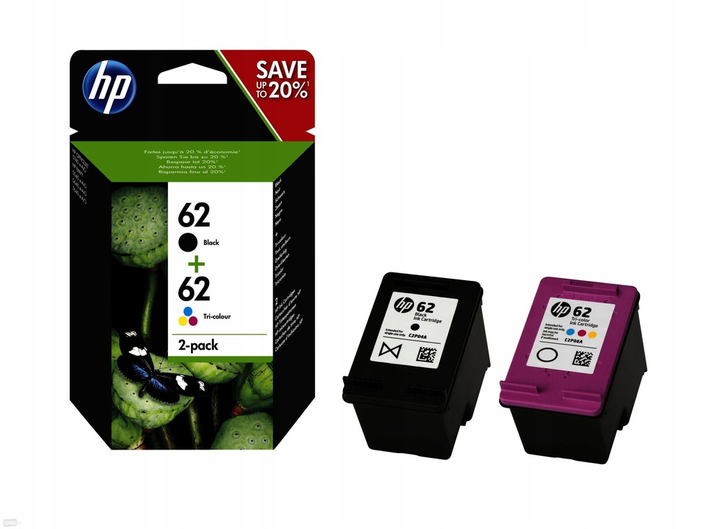 

Hp 62 czarny kolor 5540 5640 5740 7640 e-AiO