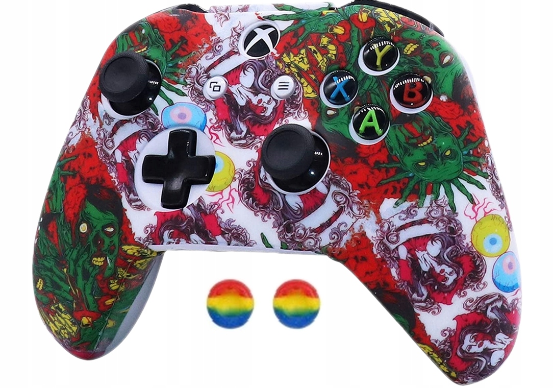 ETUI SILIKON OSŁONA PADA XBOX SERIES X S +2 GRIPY