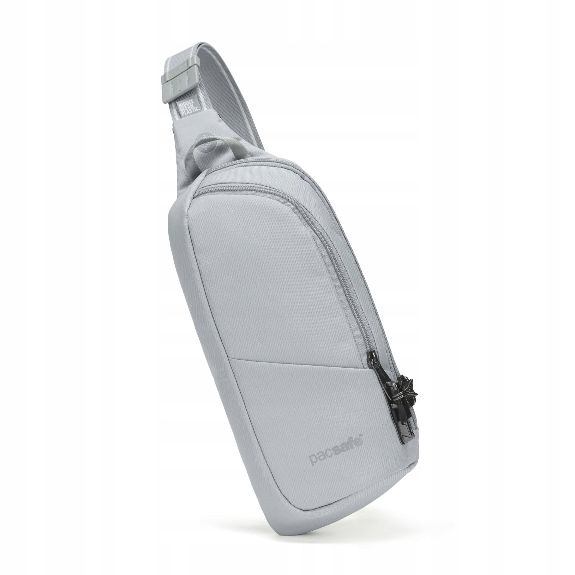 Pacsafe V Action Sling digitální šedá