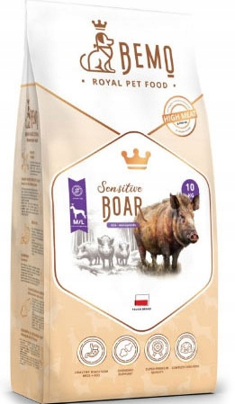 Bemo Sensitive Boar Karma Dla Psa Średnie I Duże Rasy Dziczyzna 10kg