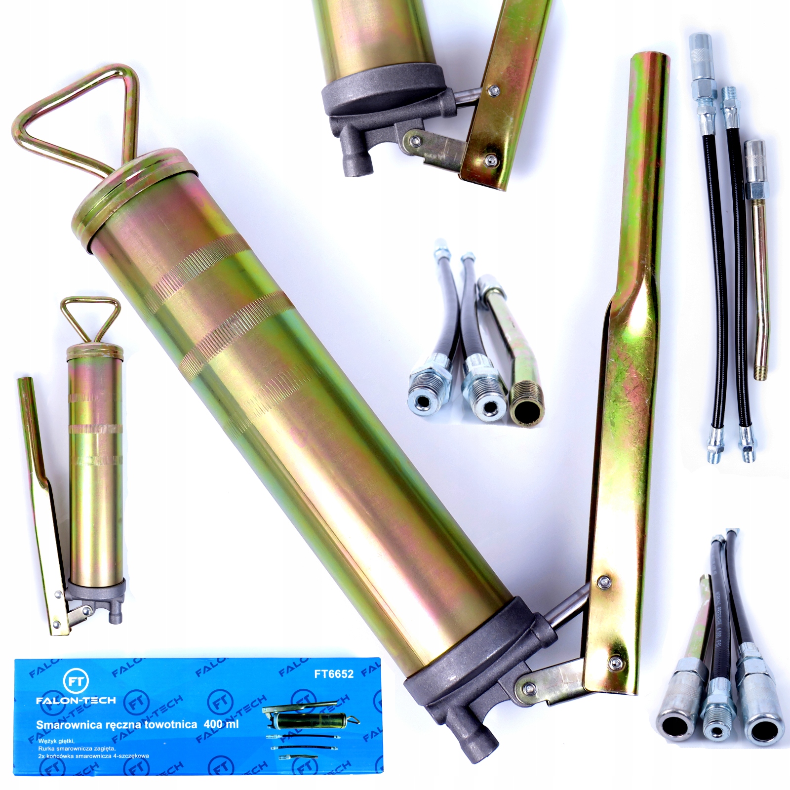 Smarownica Towotnica Ręczna 400ml Tawotnica 3 Końcówki