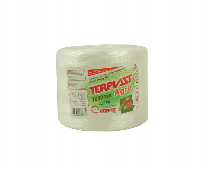 

Sznurek Rolniczy 1000 tex 500mb 0,50kg