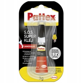 

Klej Pattex S.o.s. 3g uniwersalny