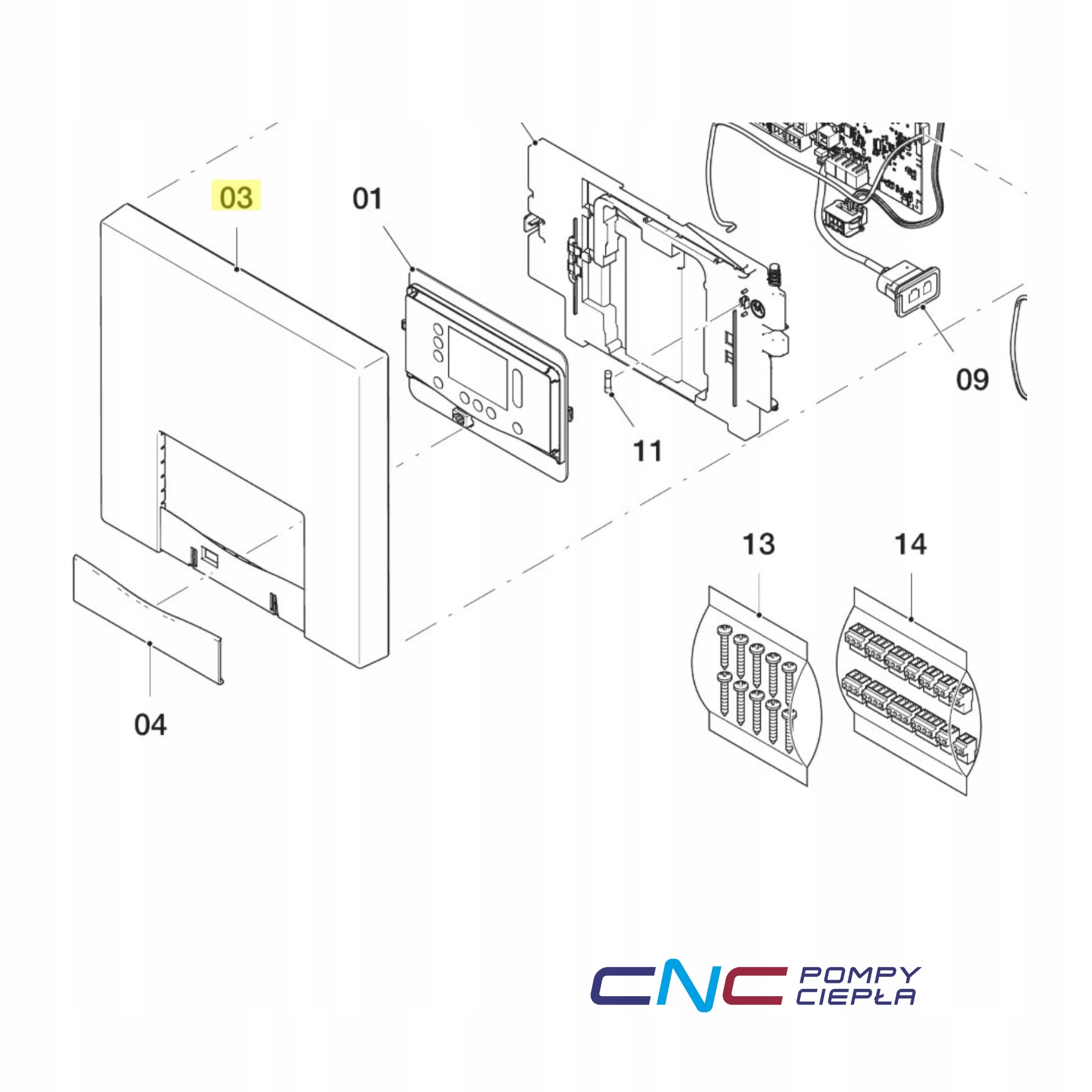Vaillant 8000047145 Predný panel Vwz AI/7 Originál