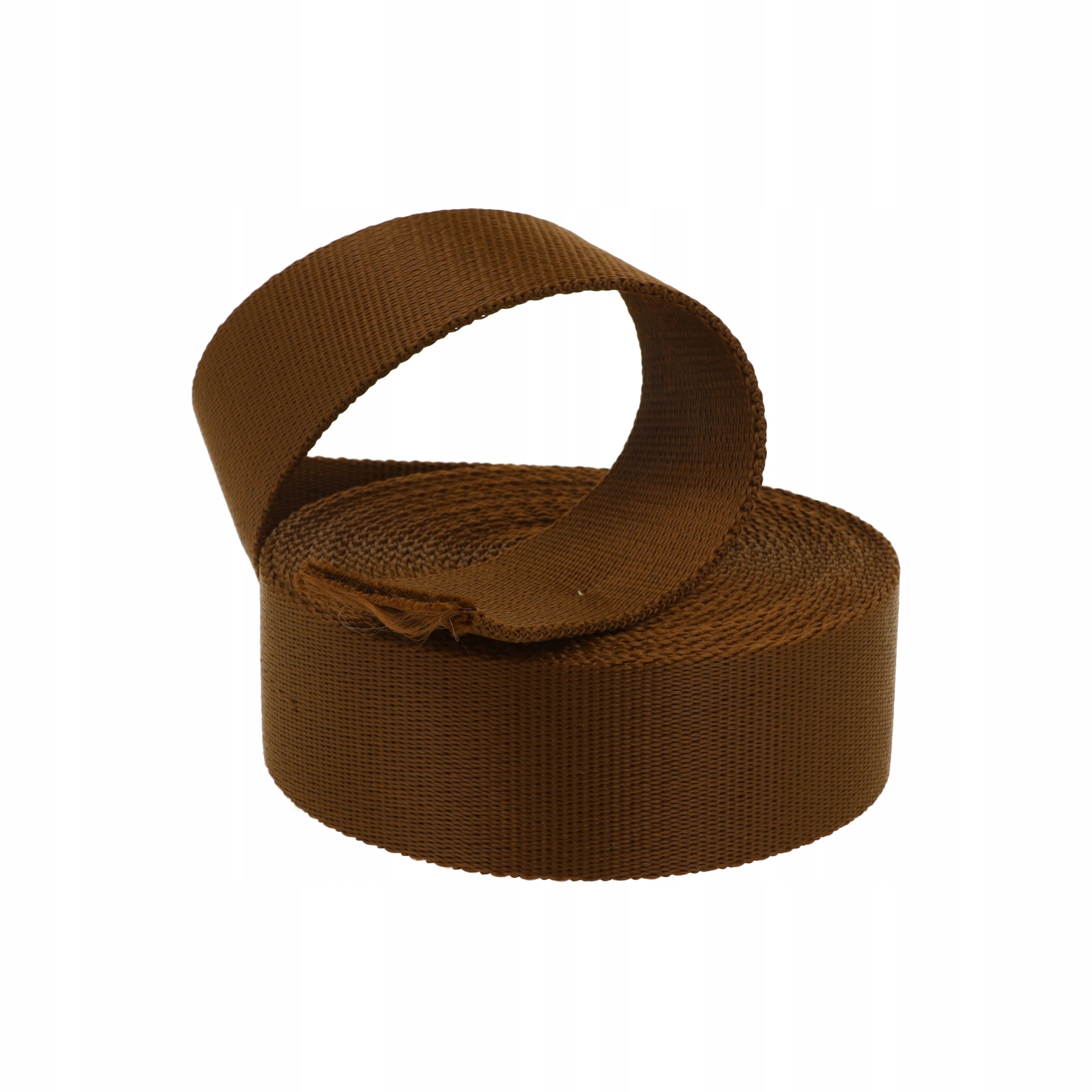 Popruh 40mm Hladká tloušťka 2mm Polypropylen 50 metrů Hnědá