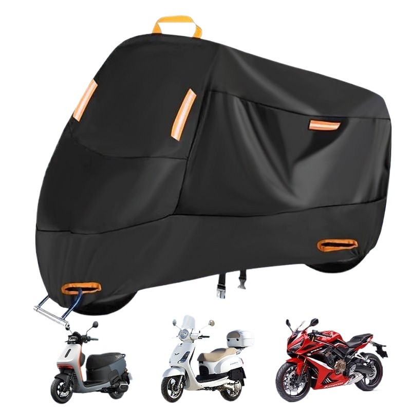 Pokrowiec na Skuter Motocykl Motor Wodoodporny na Deszcz Oxford 210D Pu