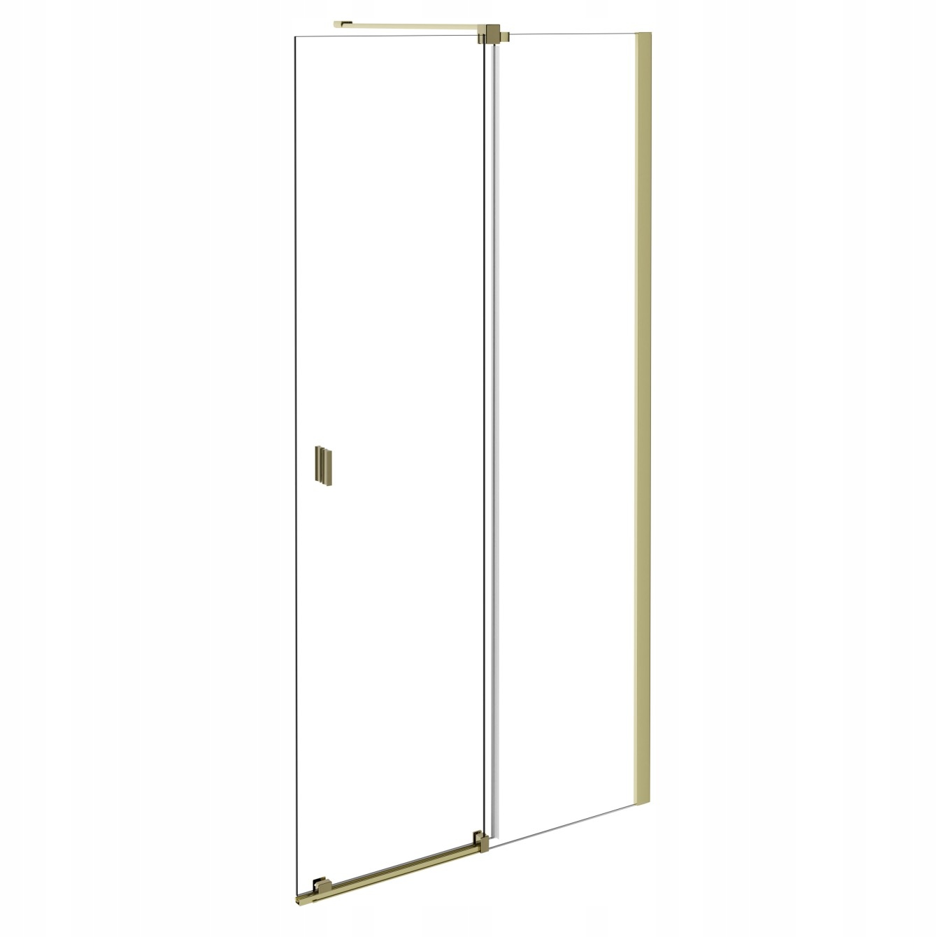 Besco Ścianka Vayo Gold 90 x 200 cm Walk-in