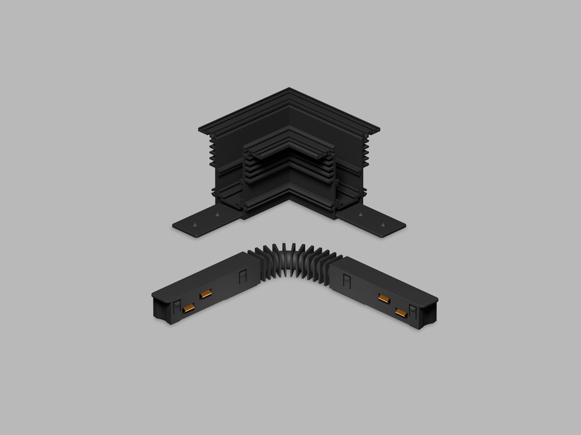 LED2 6093503 Mag In Corner-h, B Dali čierna