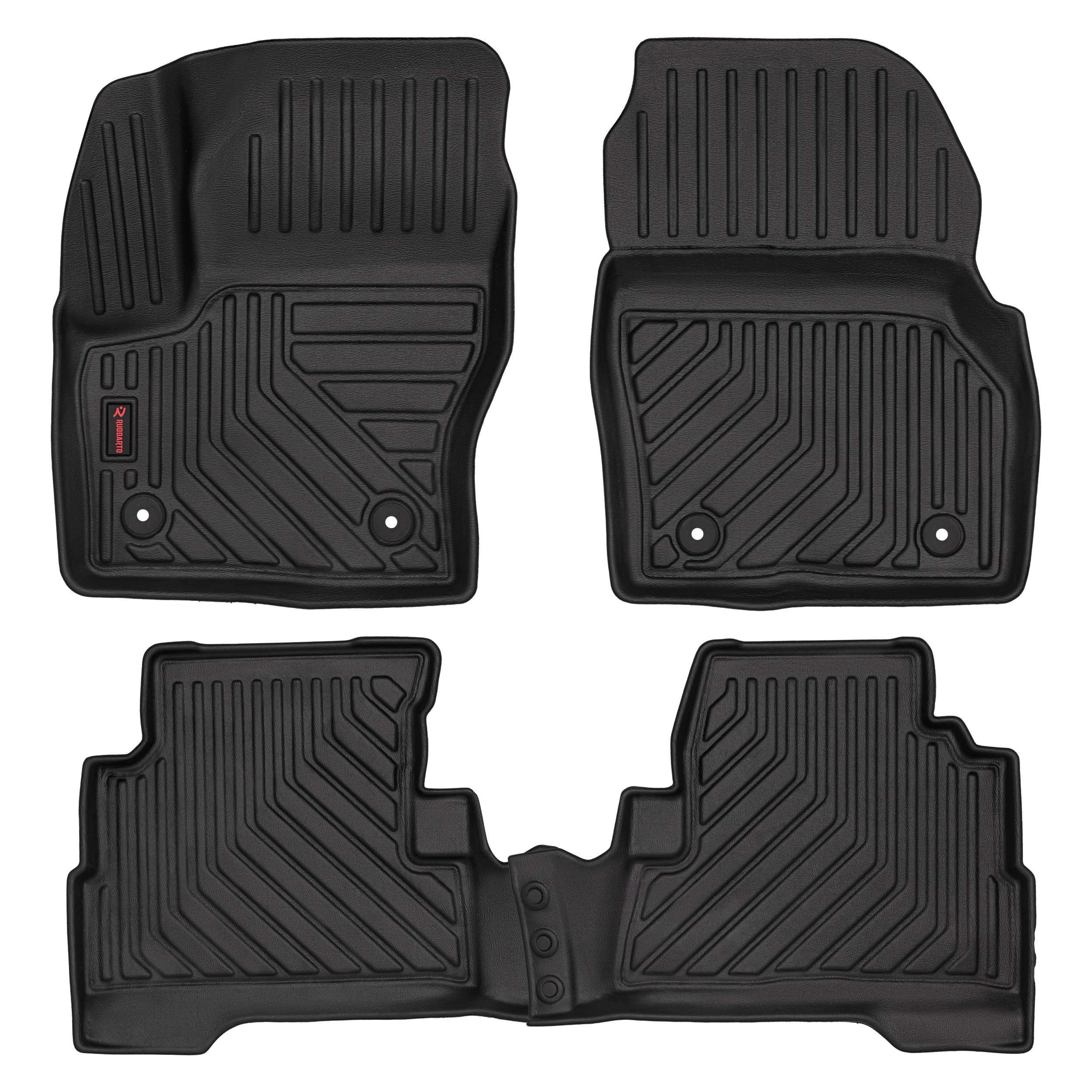 3D gumové autokoberce pre: Ford Escape MK3 Suv (2012-)