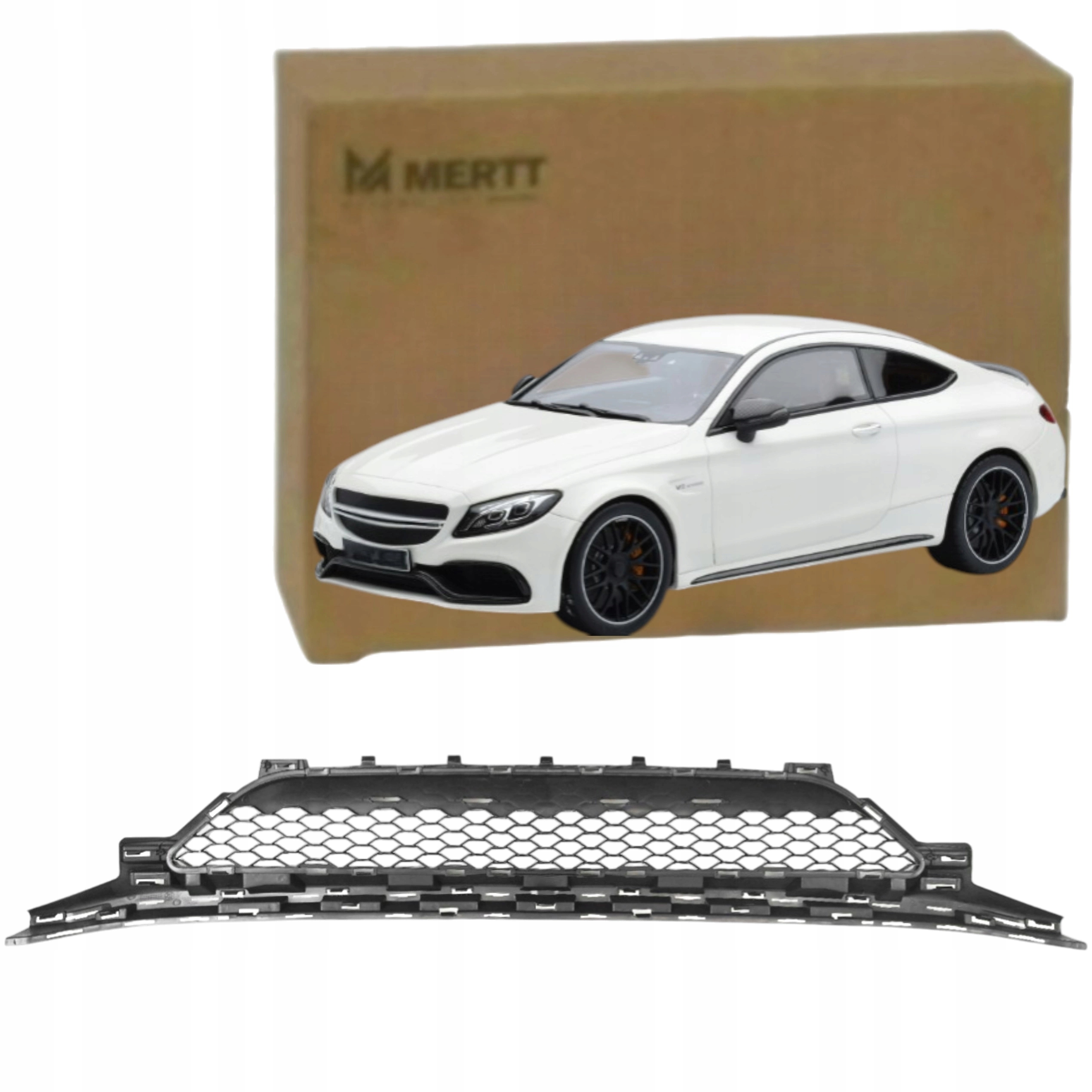 Mercedes C Třída Lift Amg W205, Středová Mřížka Předního Nárazníku A2058856204