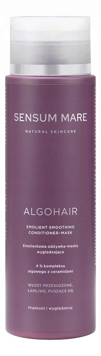 Sensum Mare Algohair zvláčňující kondicionér-vyhlazující maska 250 ml