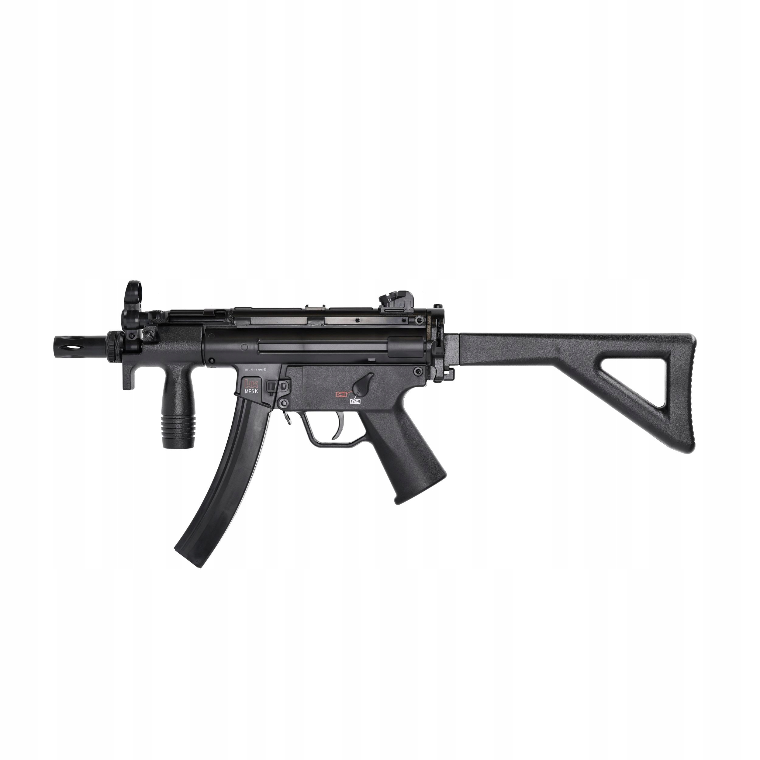 Pistolet maszynowy wiatrówka H&k Heckler&Koch MP5 K-pdw 4,5 mm Bb CO2