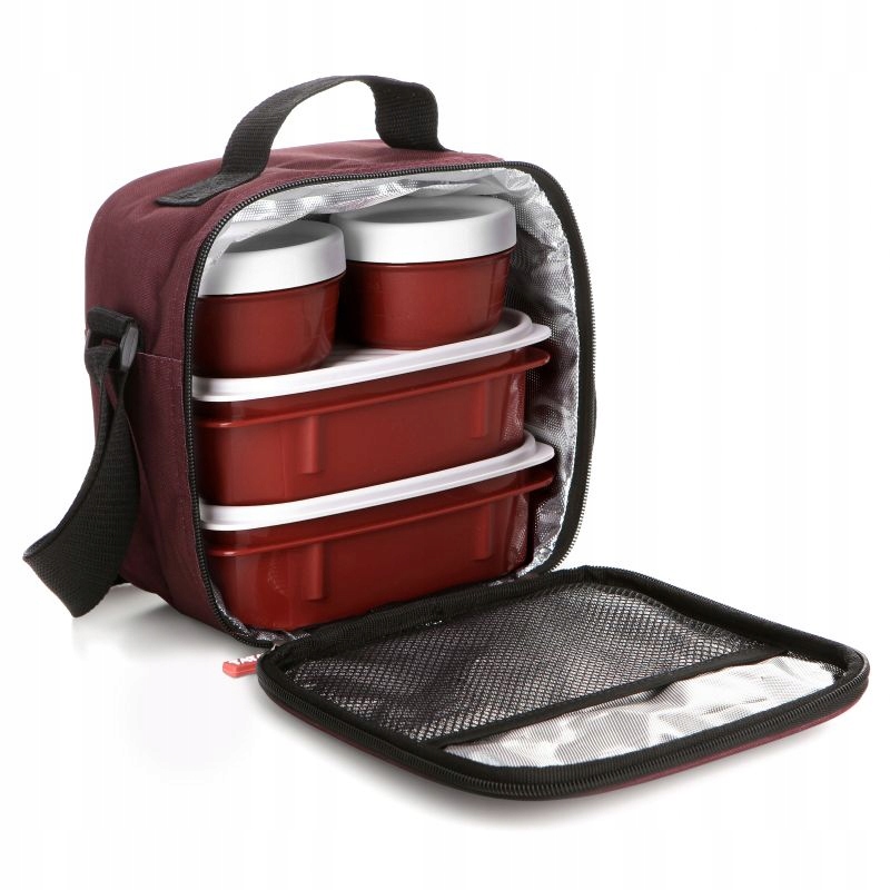 Torba Śniadaniowa do Szkoły przedszkola na Wycieczkę z pojemnikami Podrózna Marka TATAY