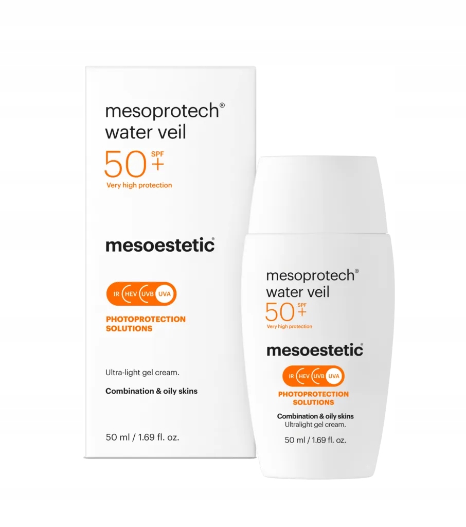 Opalovací krém Mesoestetic Mesoprotech Water Veil Spf 50+