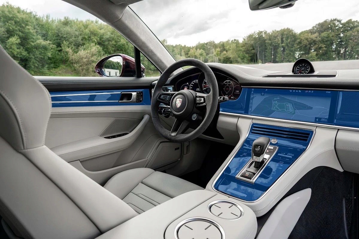 Ochranná fólia Ppf na interiér – Porsche Panamera