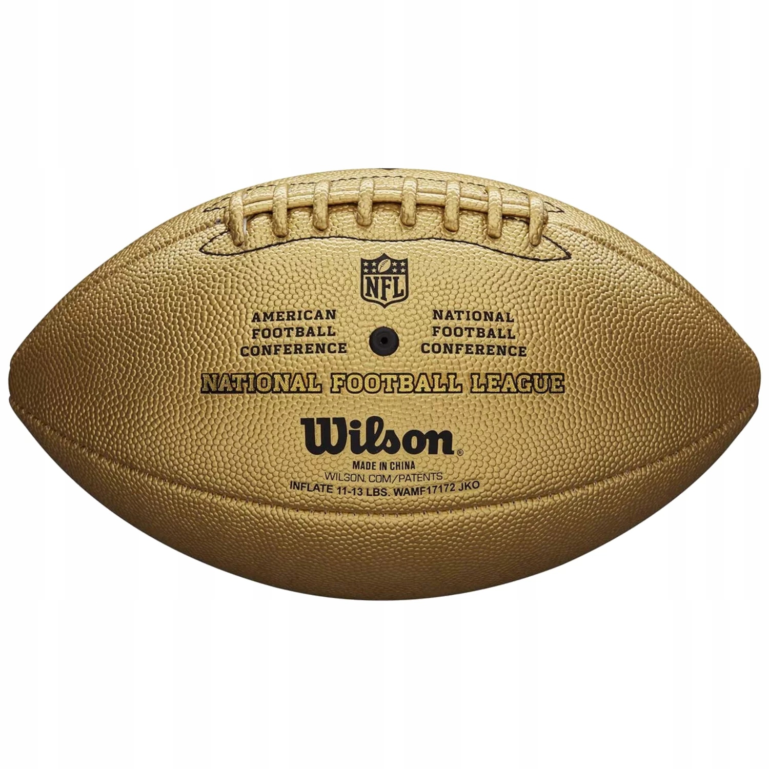 Wilson NFL Duke Metallic Edition Ball WTF1826XB 9 Złote Marka Wilson