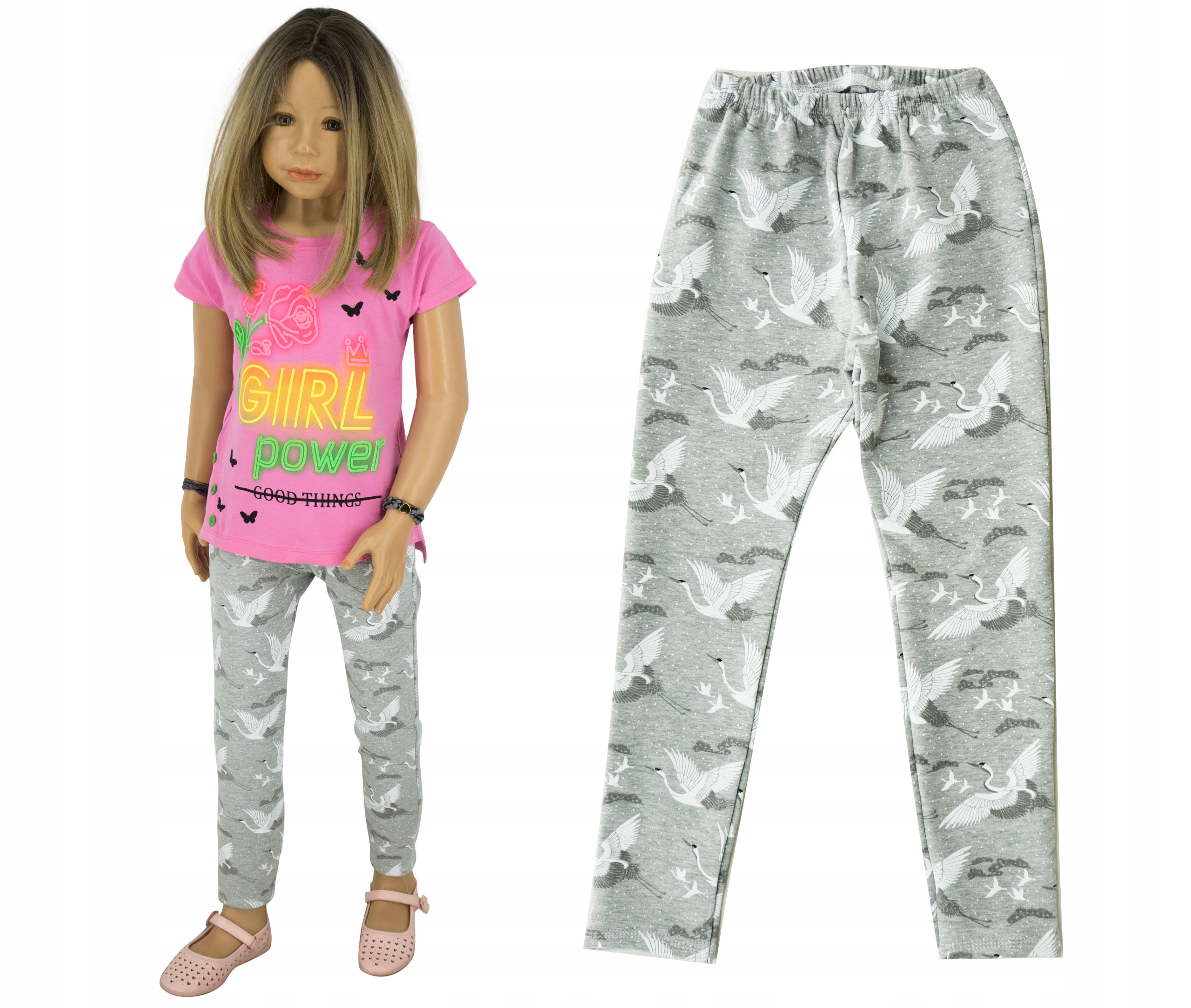 

KR222 Getry legginsy nadruki Pl rozmiar 128