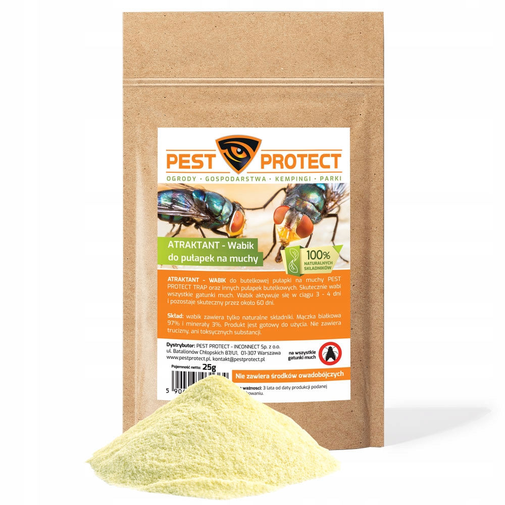 

Atraktant Wabik do Pułapki na Muchy Pest Protect