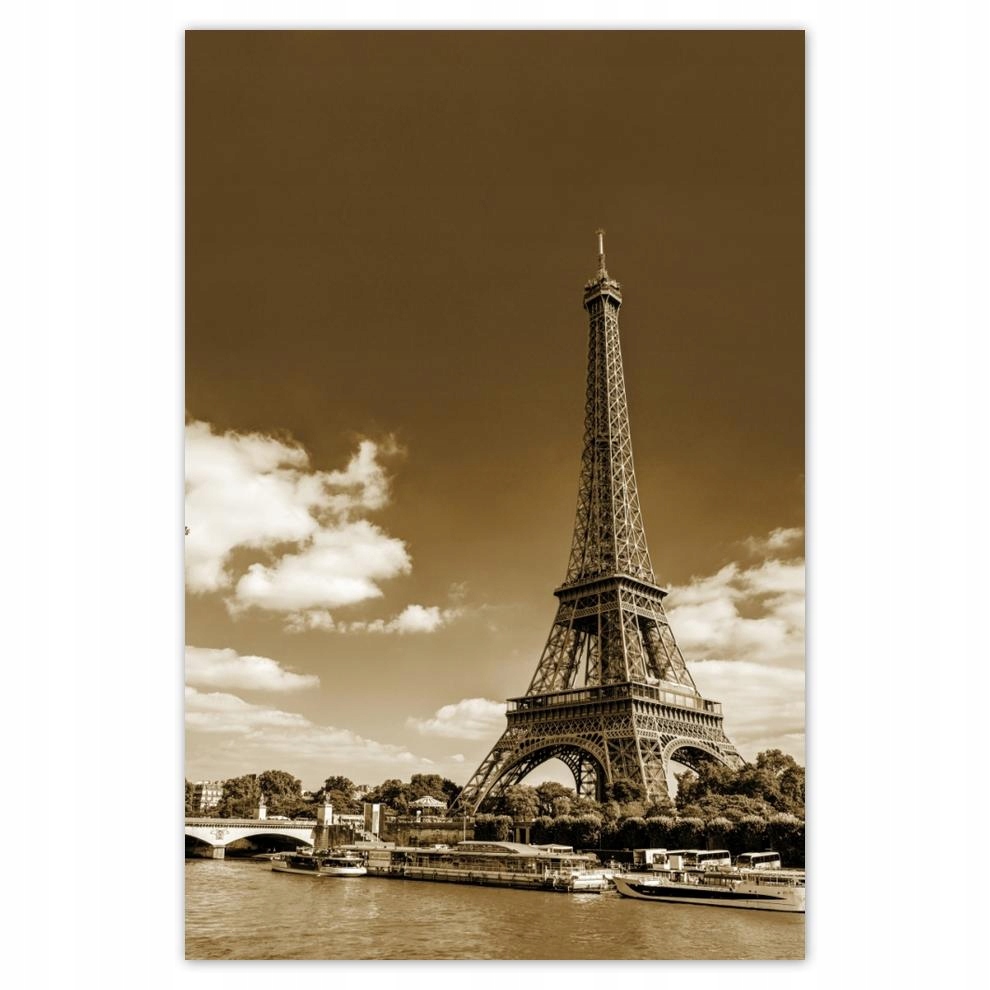 

Plakaty 40x60 Fotka Wieży Eiffla sepia