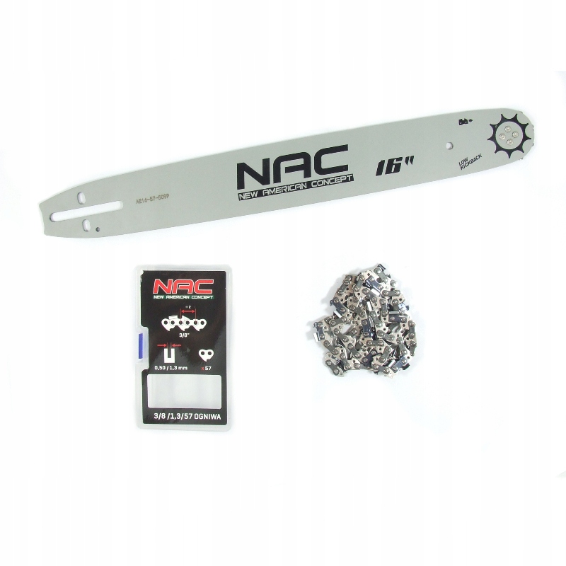 

Prowadnica 16"+ Łańcuch Nac Ory AE16-57-509P