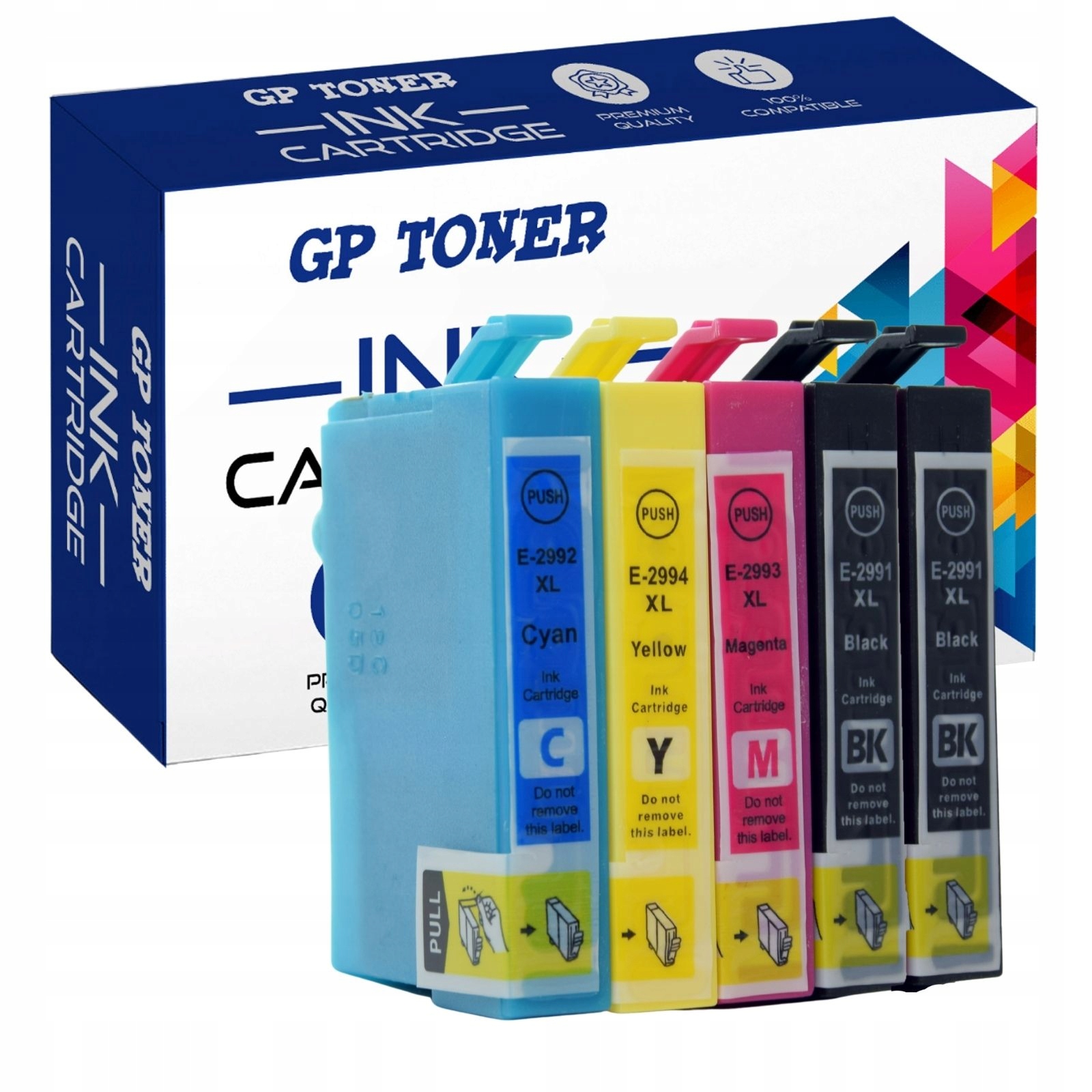 

5x Tusze do Epson XP235 XP245 XP332 XP335 XP432 XL